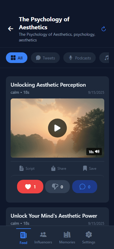 Language Learning Feed